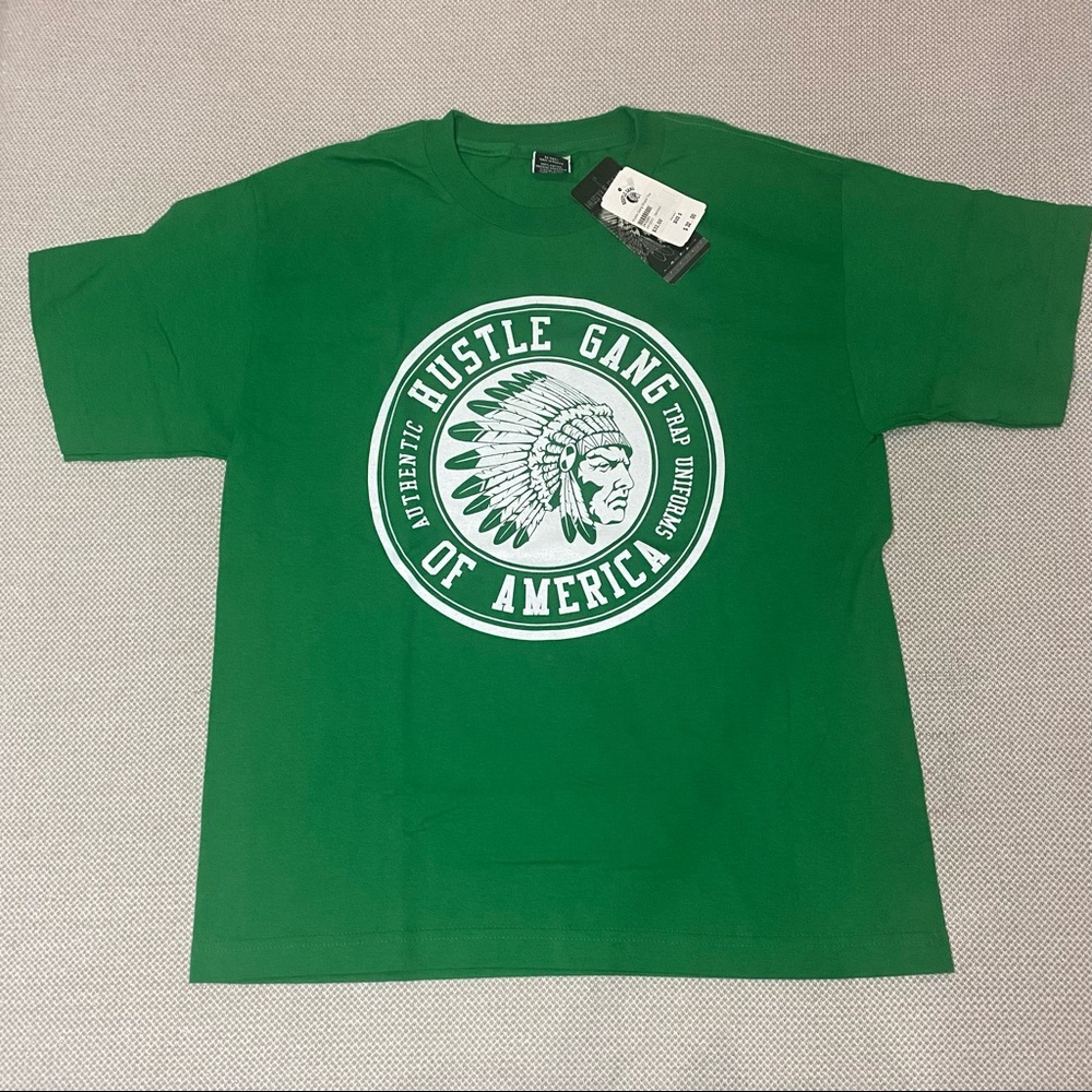 Men’s Hustle Gang Graphic Tee Shirt Size S